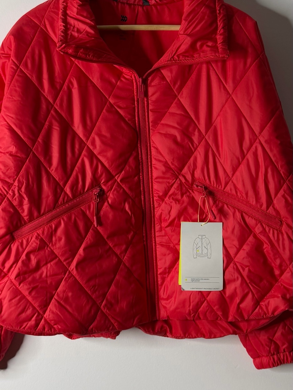all in motion Red Quilted Puffer Jacket for Kids